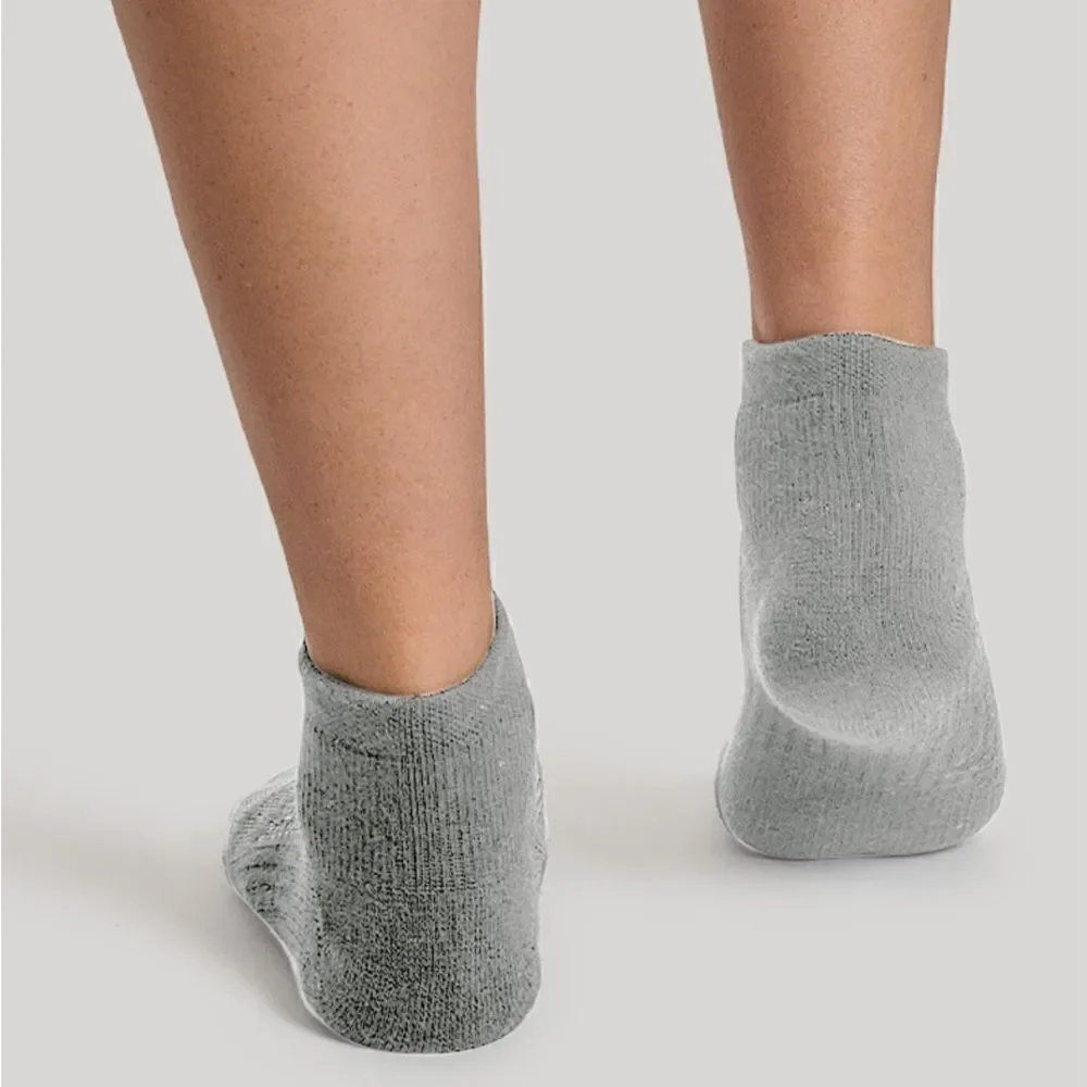 NWOT Tommie Copper Women’s Gray Ankle Athletic Compression Socks - 2 Pair - Size